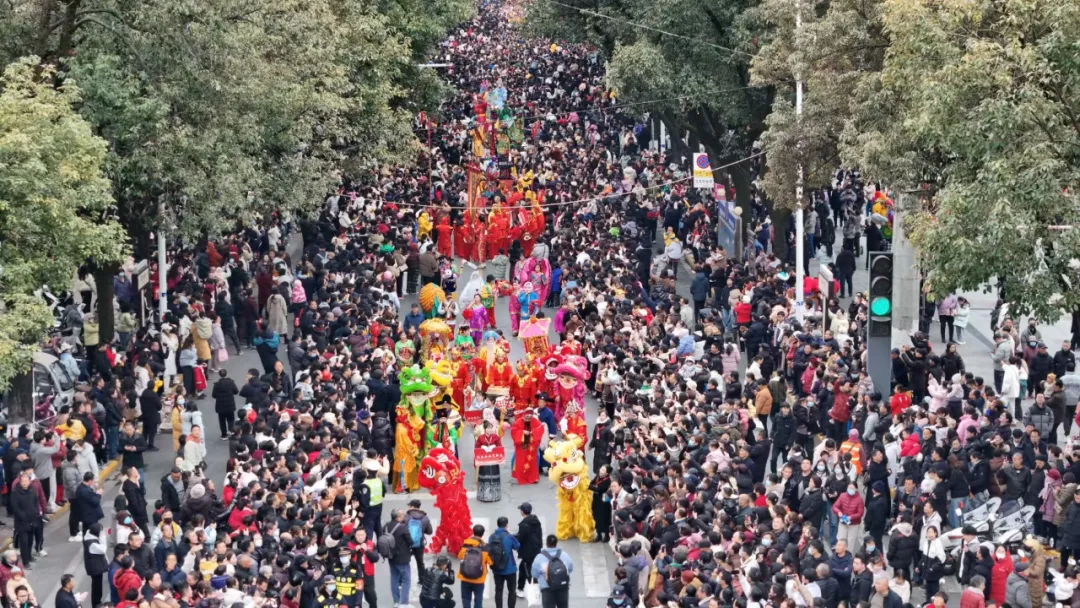 “非遺中國年·社火鬧新春”巡游活動盛大舉辦！