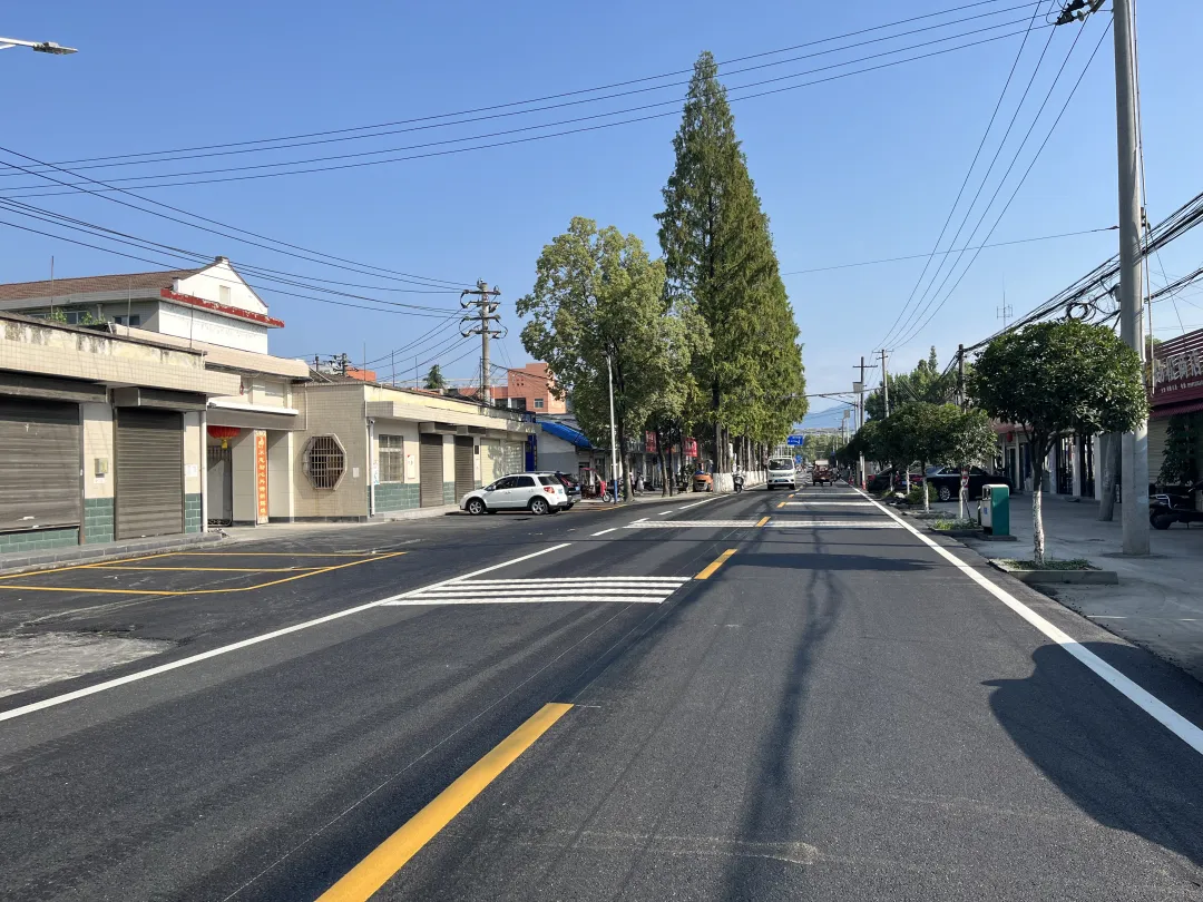 漢臺(tái)區(qū)三里店至舒家營(yíng)公路改建工程建成通車(chē)